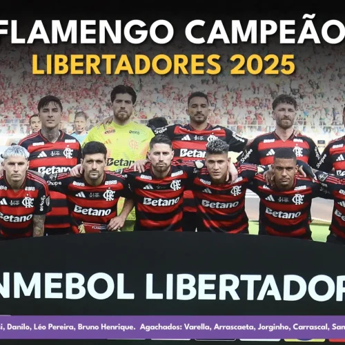 OS CAMPEÕES DA LIBERTADORES PELO FLAMENGO! ENTREVISTA COM OS JOGADORES APÓS A CONQUISTA DO TETRA