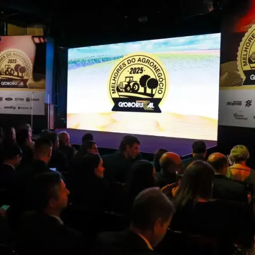 Cerimônia de entrega do Prêmio Melhores do Agronegócio, em São Paulo — Foto: Wenderson Araujo/Valor